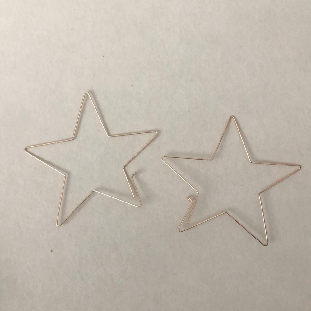 Gold Star Earrings